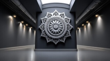 Elegant mandala wall decor