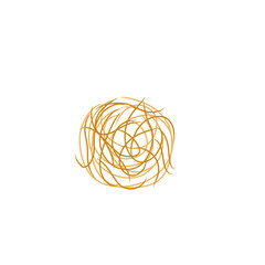 tumbleweed grass vector illustration