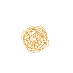 tumbleweed grass vector illustration