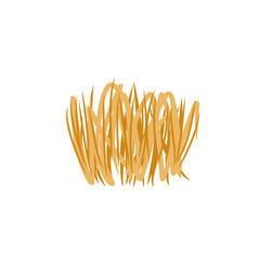 tumbleweed grass vector illustration