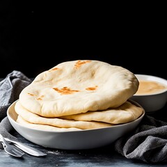 Warm Pita Bread Syria soft and fluffy flatbread perfect for dipping