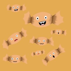 Life candy illustrations