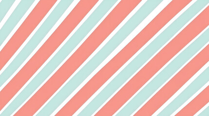 Pastel Diagonal Stripes Background, Seamless Pattern Design