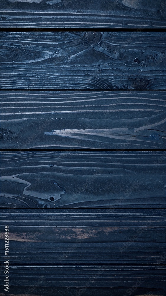 Poster a textured black wood background featuring subtle scratches and scuffs, adding character and depth, 