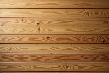 Fototapeta premium Oak wood plank wall with smooth parquet background, wooden paneling, rustic accent wall, textured wall