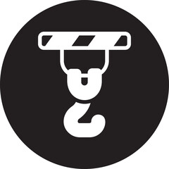 hook glyph icon