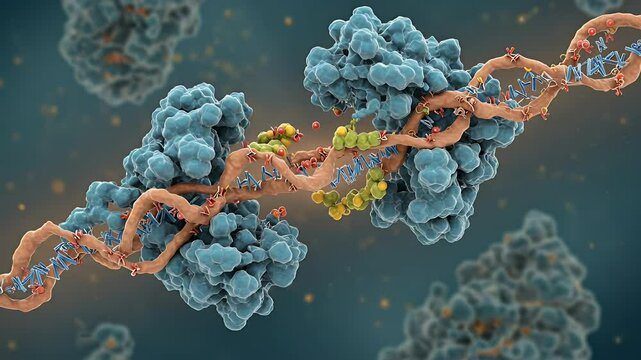 Molecular Structure: DNA Replication Process