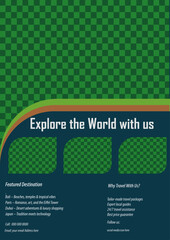 travelling flyer design