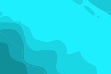 abstract blue background with waves, for wallpaper, presentation or book cover