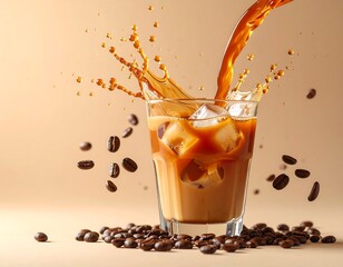 Iced coffee splash (2)