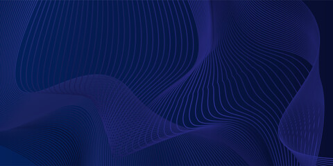 Naklejka premium Premium background design with diagonal dark blue line pattern. Vector template for digital luxury banner, invitation, voucher, certificate. vector