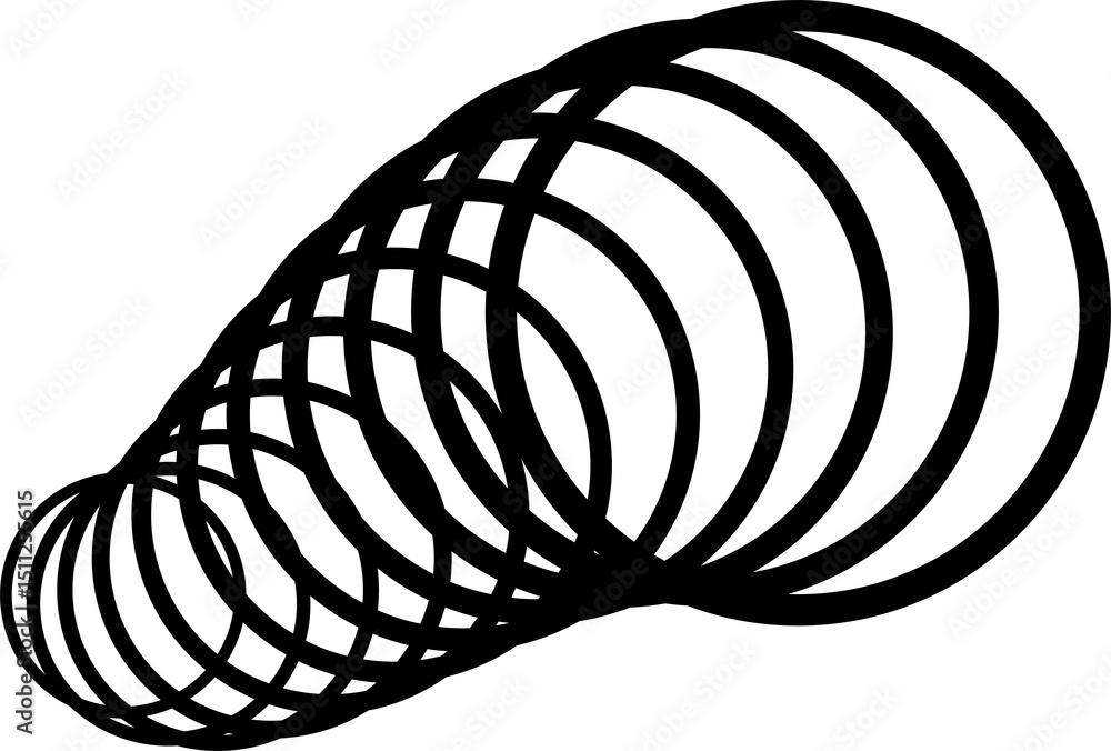 Poster circle with curve line gradient. futuristic technology concept