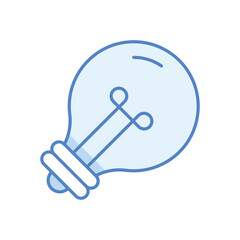 Lightbulb Vector icon