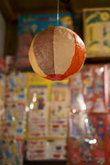 大正時代の駄菓子屋の紙風船