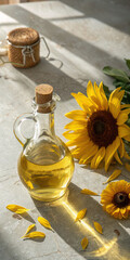 sunflower oil and sunflower