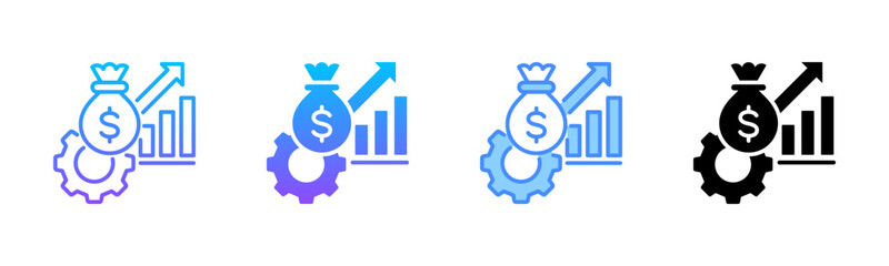 Venture Capital Multi Style Icon Set