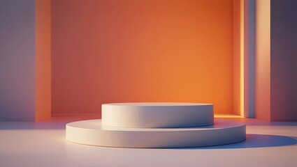 Minimalist podium for product display and presentation