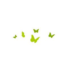 World Environment Day with Butterflies. Vector illustration 