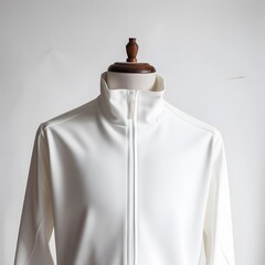 A high quality image of a hoodless jacket showcasing 