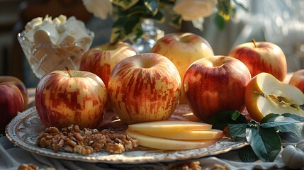 A beautifully arranged plate of dental friendly food 