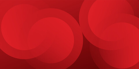 Obraz premium Red abstract background. Dynamic shapes composition. vector illustration. modern