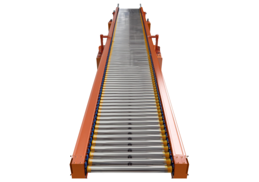 Conveyor isolated on transparent or white background