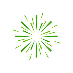 Obraz premium World environment day fireworks 