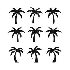 Obraz premium seamless pattern with palm trees