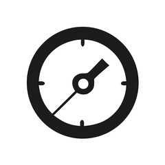 wall clock vector illustration