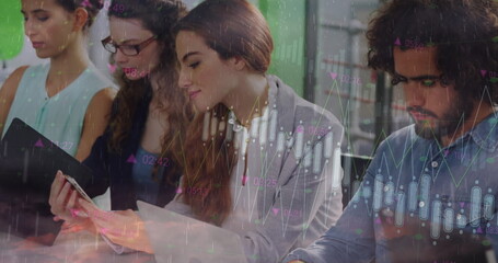 Eimage of graphs and connections over diverse female and male coworkers