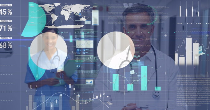 Image of data processing over diverse doctors