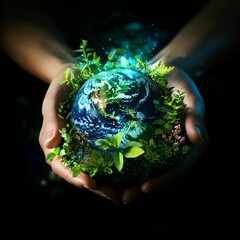 A vision of collaboration where sustainable business meets environmental stewardship.

