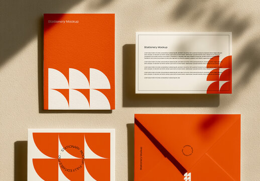 Identity Branding Stationery Mockup