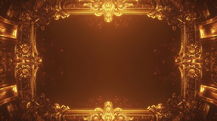 Ornate Gold Frame