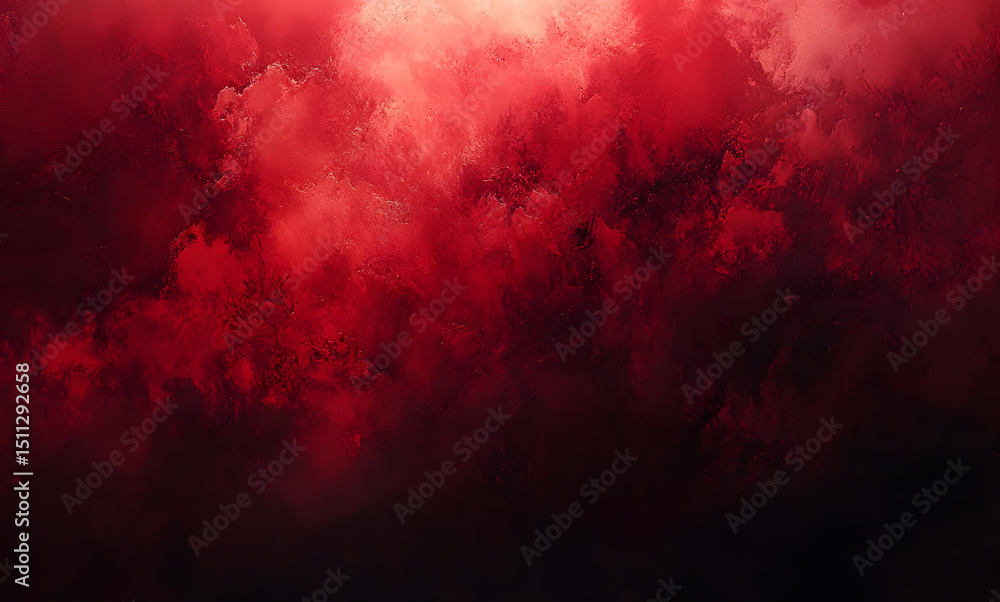 Poster fiery red smoke background with glowing texture and dark abstract pattern