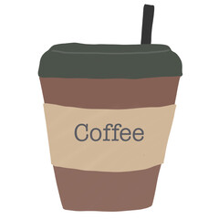 cup of coffee and lemon juice