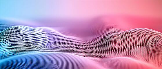 Abstract Colorful Geometric Wave Design