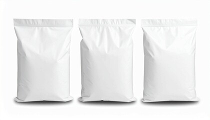 white plastic bag isolated, Plastic Bag Mockup, 25 kg Bag Mockup, Sand bag or white plastic canvas sack for rice or agriculture product, Bag Mockup