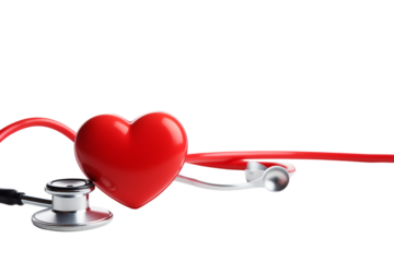 Heart Health: Cardiovascular Care and Wellness isolated on transparent background png