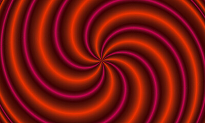 red and black spiral
