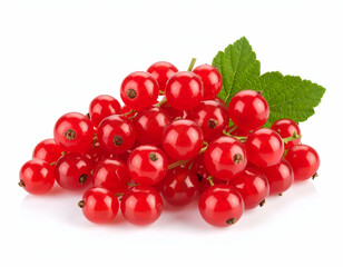 Vibrant Red Currants A Close-Up of Glossy, Juicy Berries
