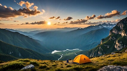 A banner for travel agency