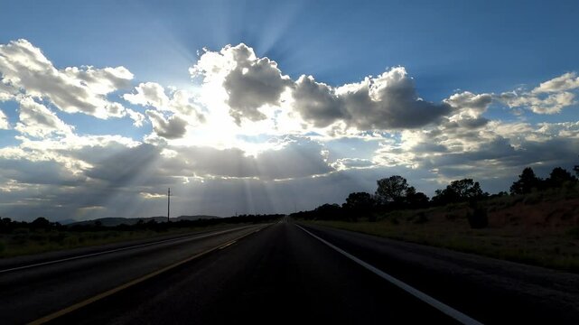New Mexico Driving 0654 Datil Pie Town