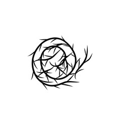 tumbleweed icon handdrawn 