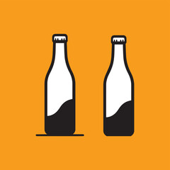bottle vector silhouette 