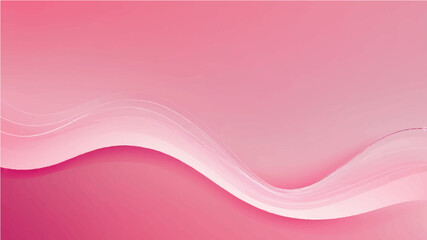 Abstract background with pink gradient and flowing line.