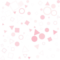 Abstract Background with Turquoise Square Shapes