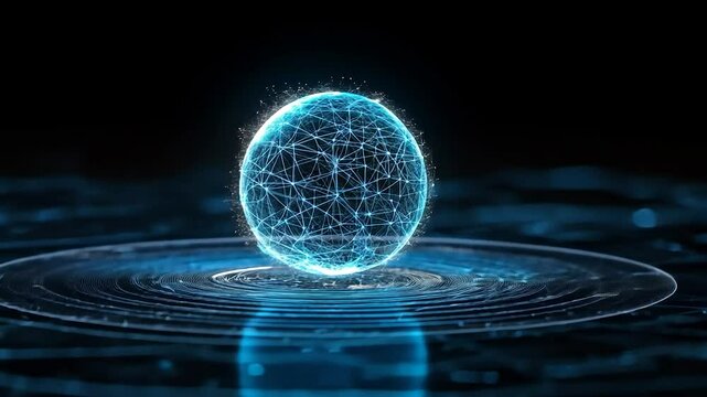 Digital Sphere: Global Network Concept