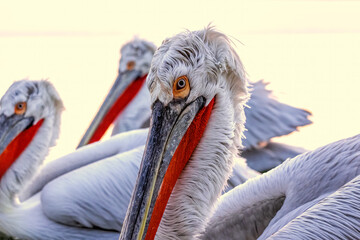 Dalmatian Pelican of Kerkini Lake