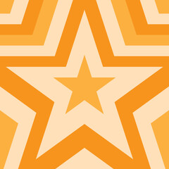 retro background with stars